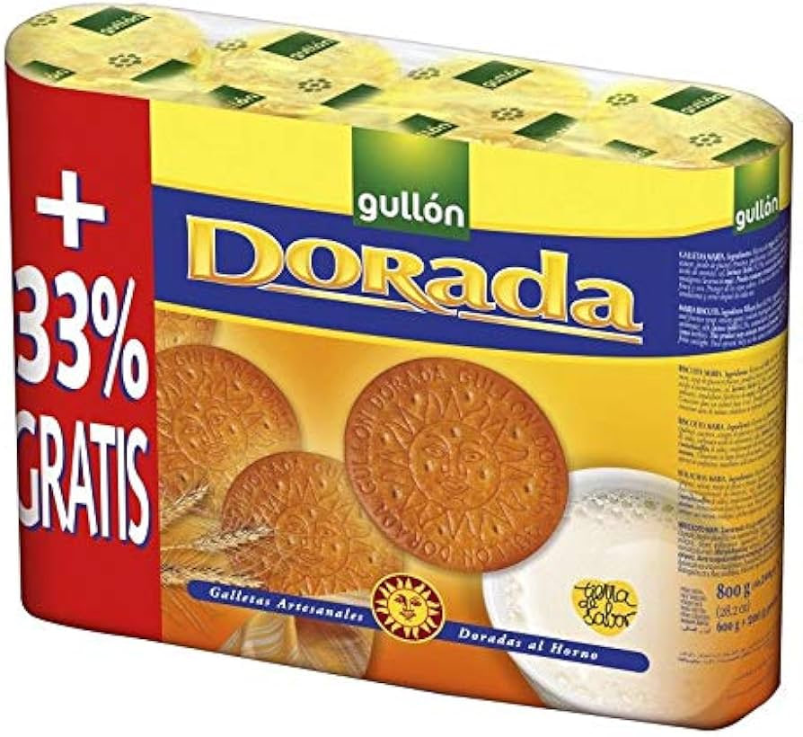 Gullón Dorada Golden Biscuits (+33% Gratis)