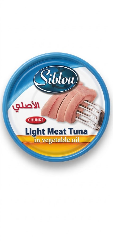 Siblo Light Meat Tuna Chunks in Vegetable Oil 170g