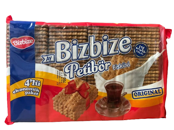 Bizbize Petitbör Kakaolu Biscuits (700g