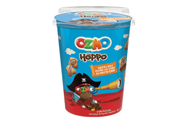 Ozmo Hoppo (Biscuit with Chocolate Cream Filling)