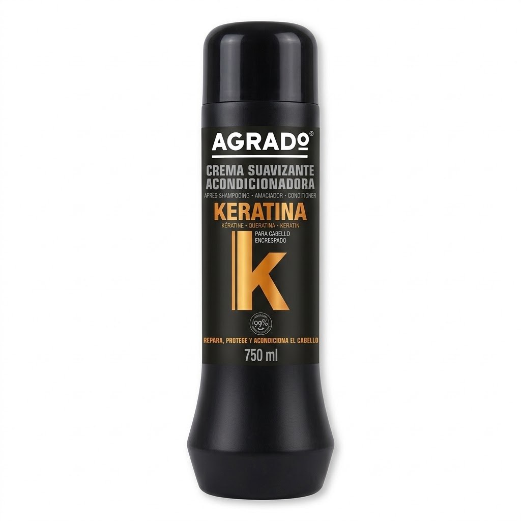 Agrado Keratin Shampoo for frizzy hair, Professional Botany, 750ml