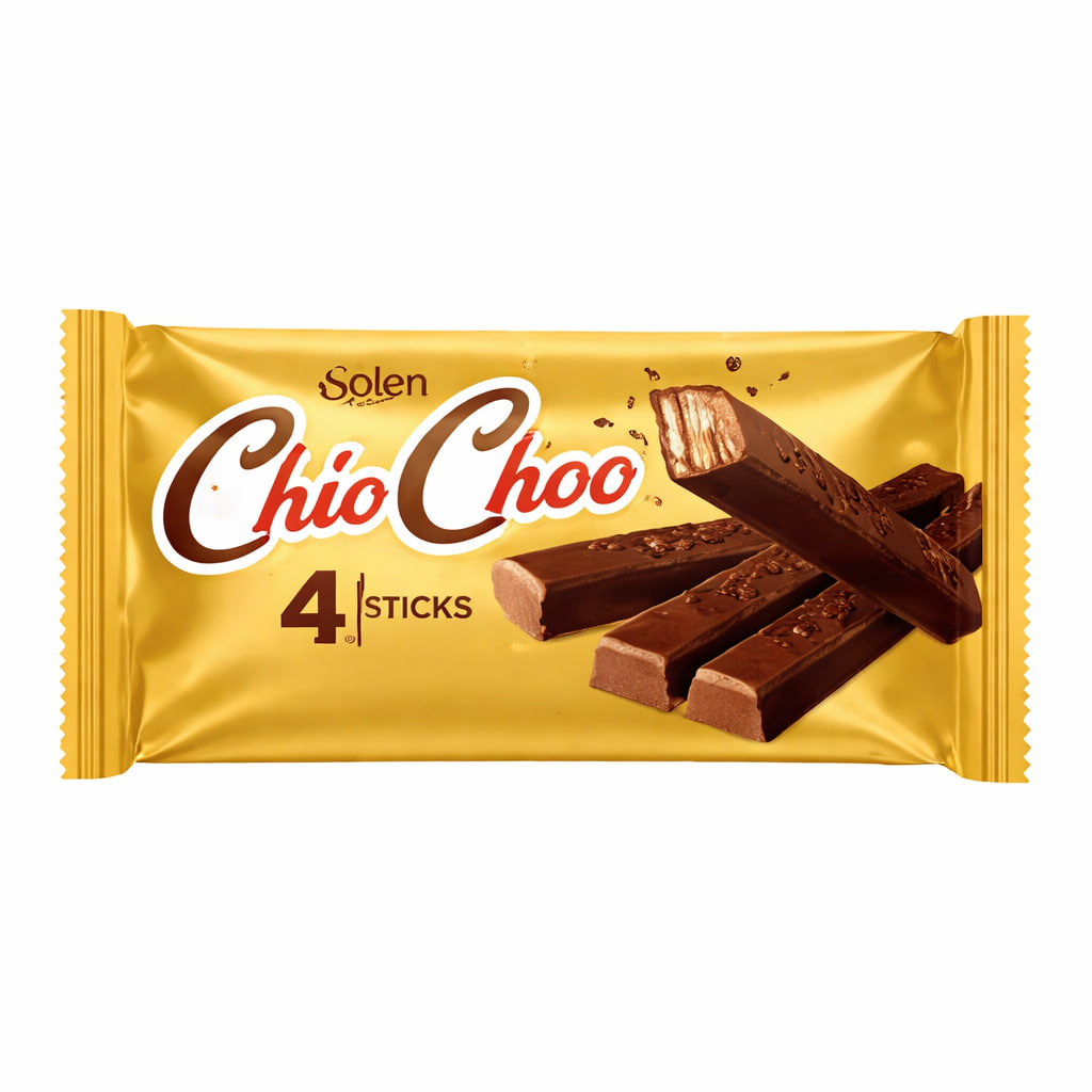 Chic Choc 4 Sticks Cocoa Coated Wafer