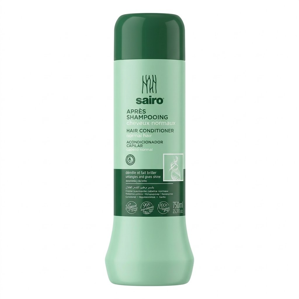 Sairo Hair Conditioner for normal hair, untangles and gives shine, 750ml.