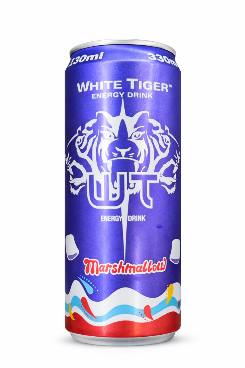 White Tiger Energy Drink Marshmallow 330ml
