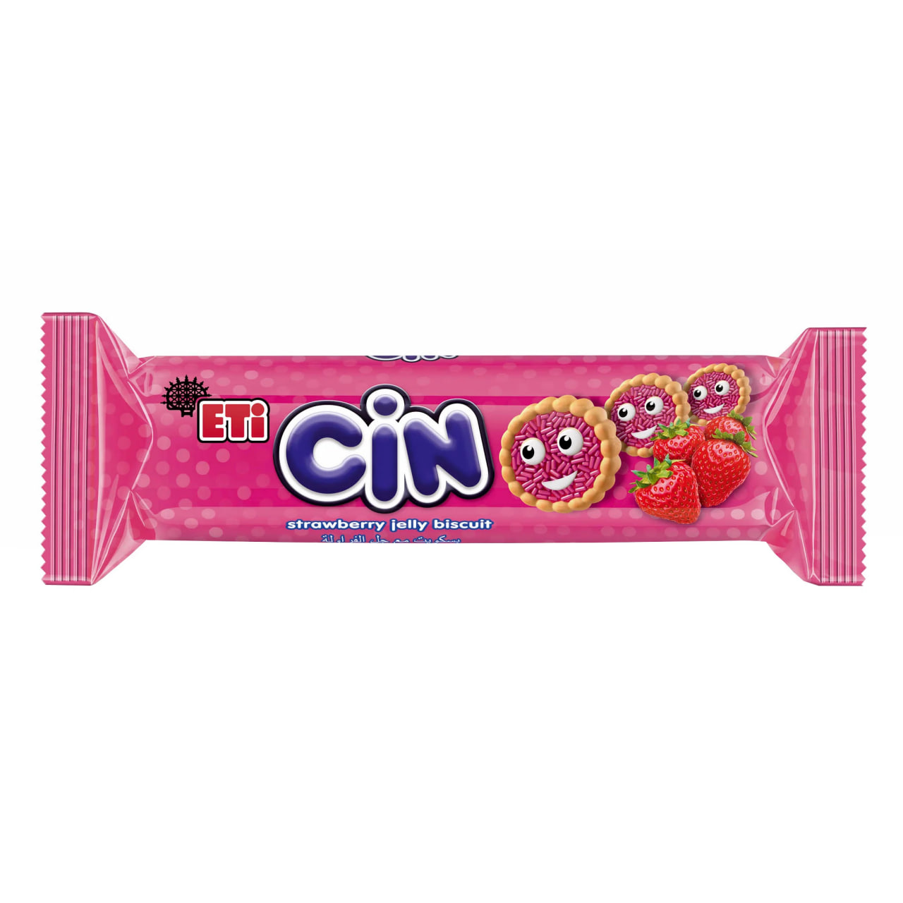 Eti Cin Strawberry Jelly Biscuit