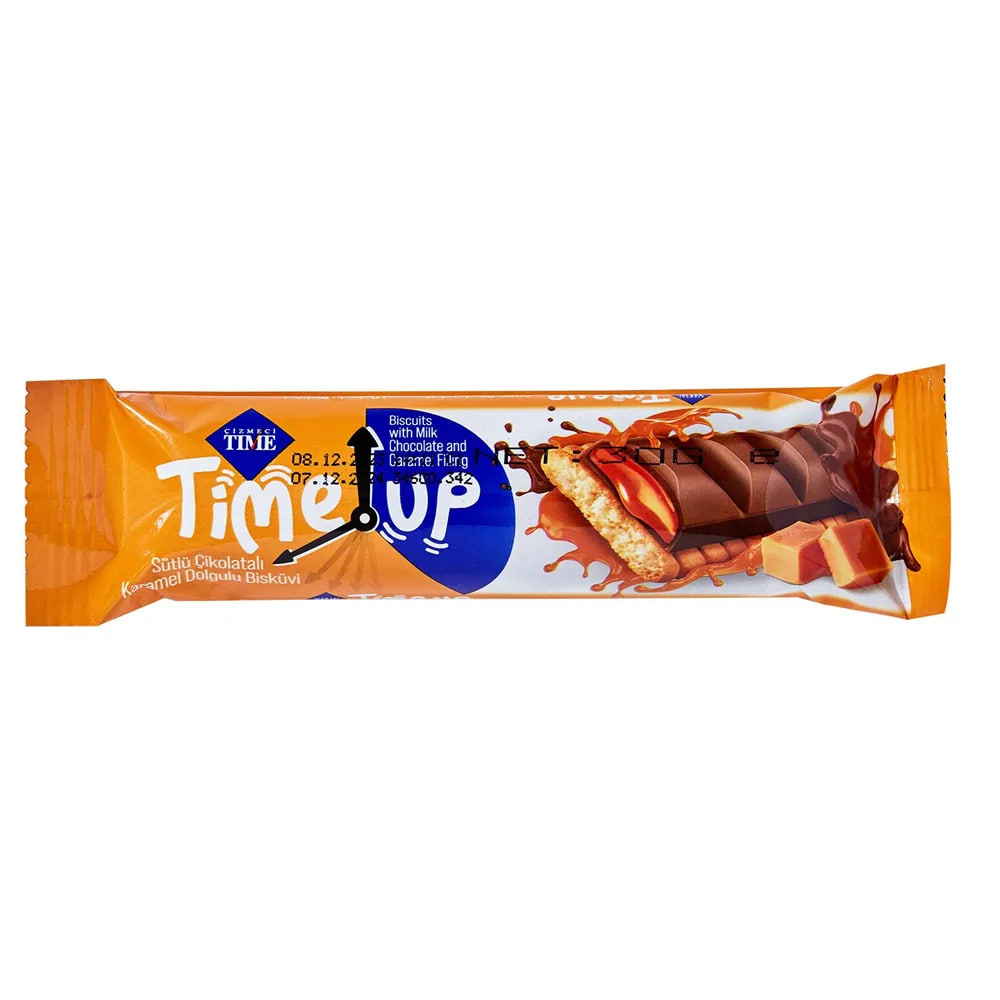 Time Up Biscuit with Caramel