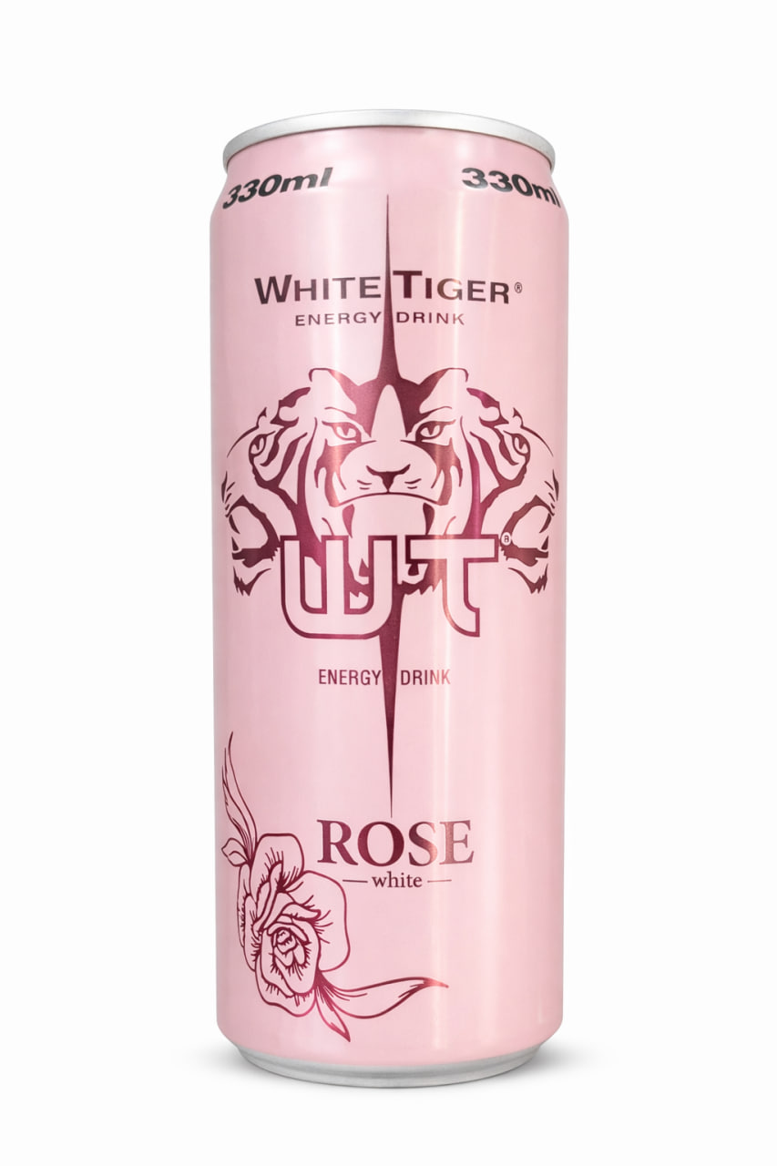 White Tiger Rose Energy Drink 330ml