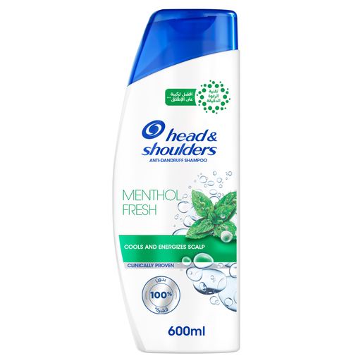 Head & Shoulders Anti-Dandruff Shampoo Menthol Fresh (600ml)