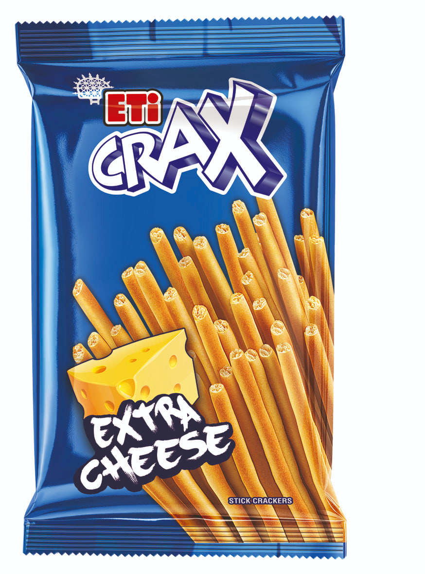 ETİ Crax Gong Extra Cheese Stick Crackers