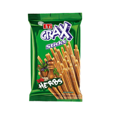 ETİ Crax Gong Extra Herbs Stick Crackers