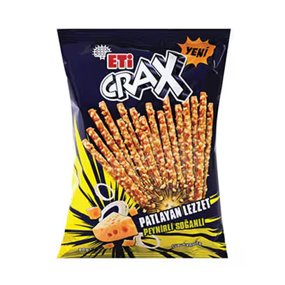 ETİ Crax Gong Cheese & Onion Stick Crackers