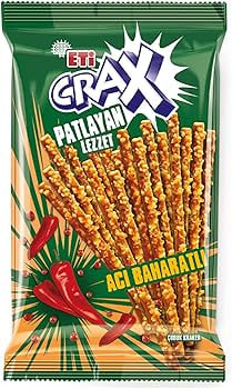 ETİ Crax Gong Hot & Spicy Stick Crackers