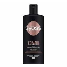 Syoss Keratin Shampoo for frizzy and dry hair 440ml.