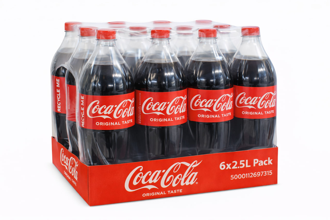 Coca-Cola Original Taste 6x2.5L Pack