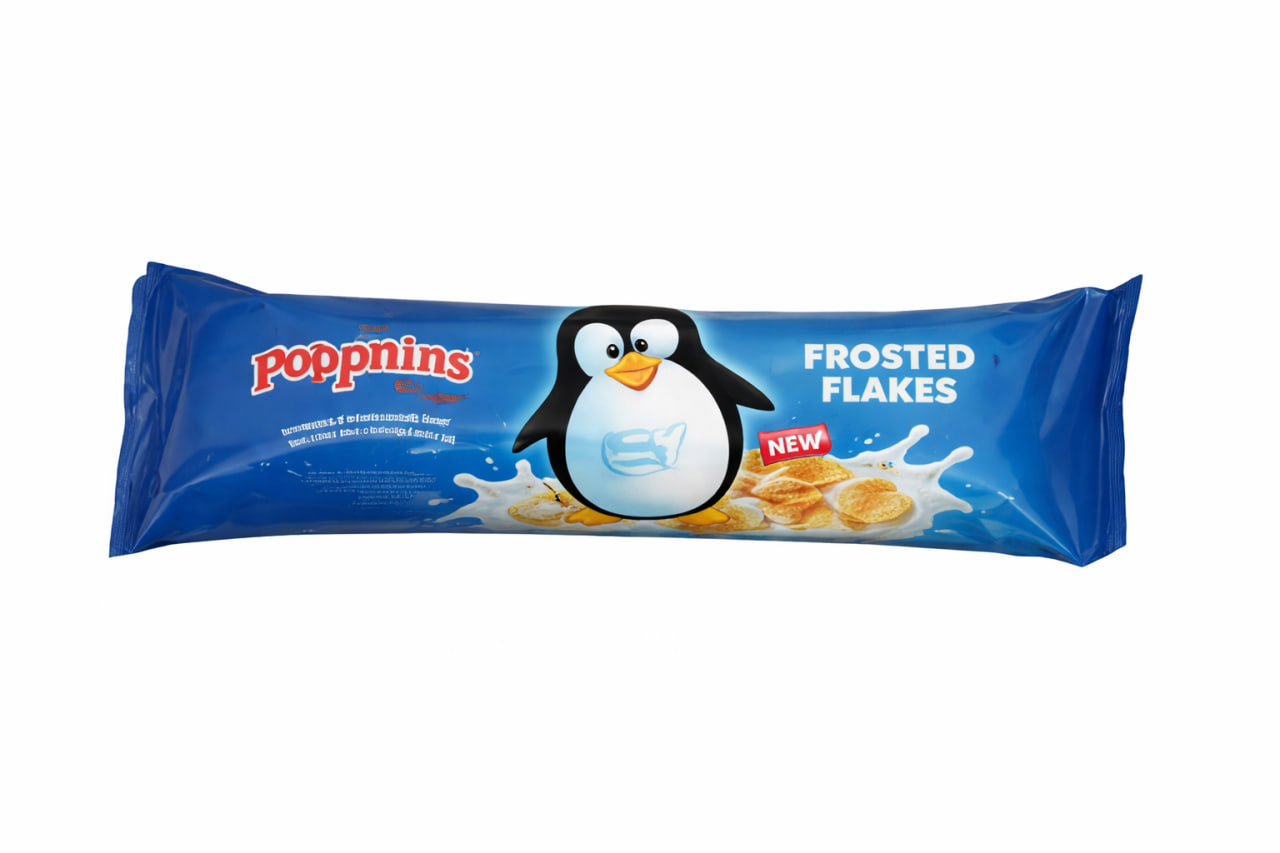 Poppins Frosted Flakes Cereal and Chocolate