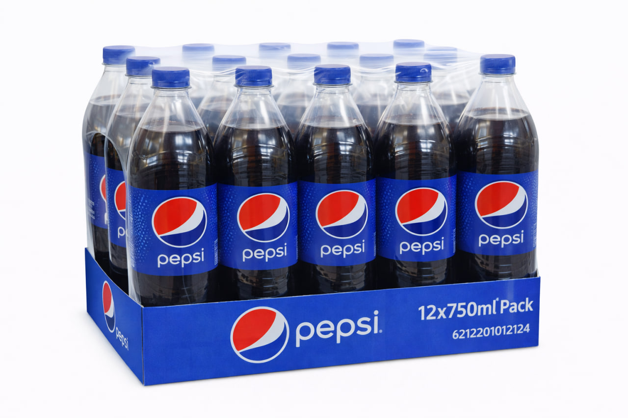 Pepsi Cola 750ml Pack (12 Bottles)