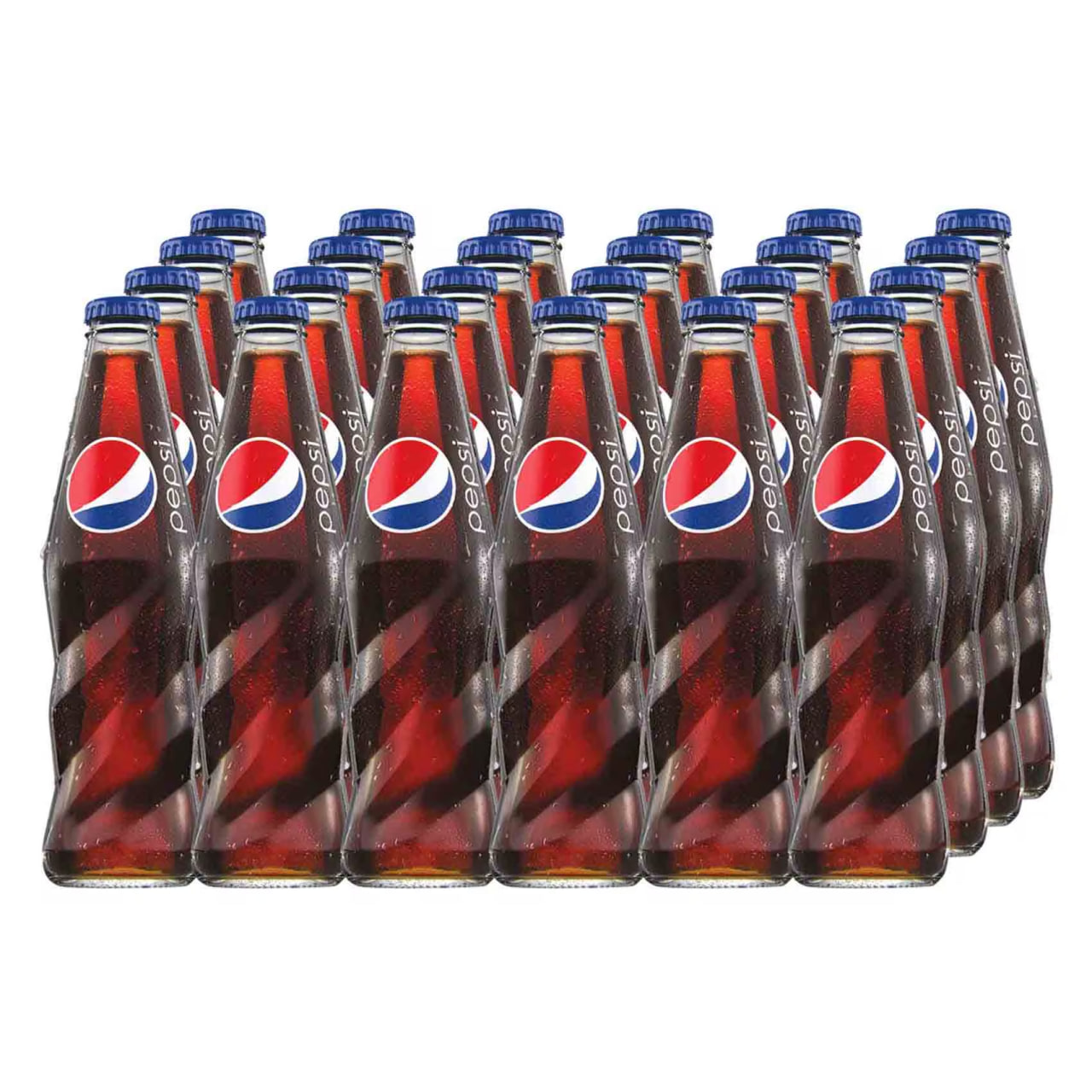 Pepsi Cola 250ml Glass Bottle Pack (24 Bottles)
