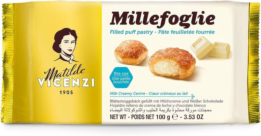 Millefoglie with Milk Creamy Centre