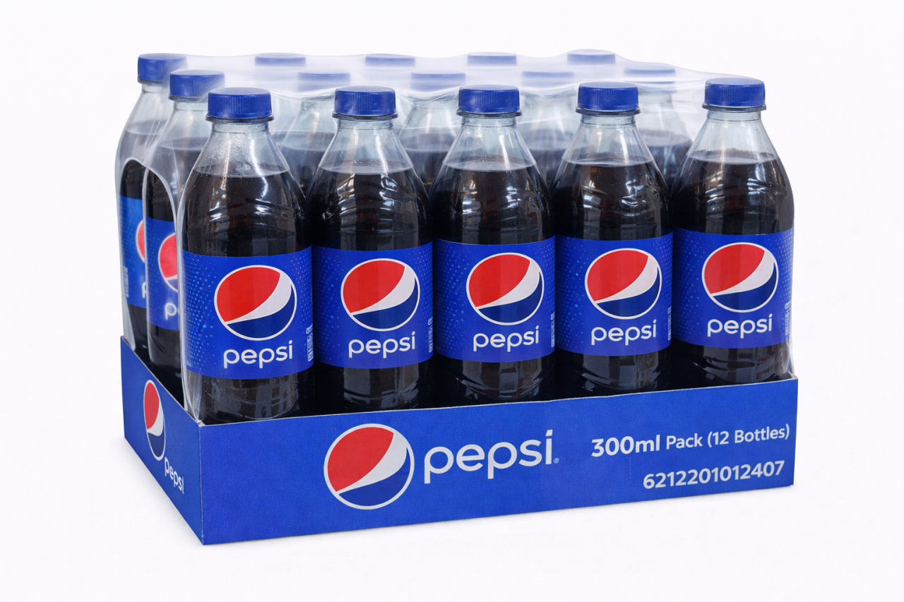 Pepsi Cola 300ml Pack (12 Bottles)