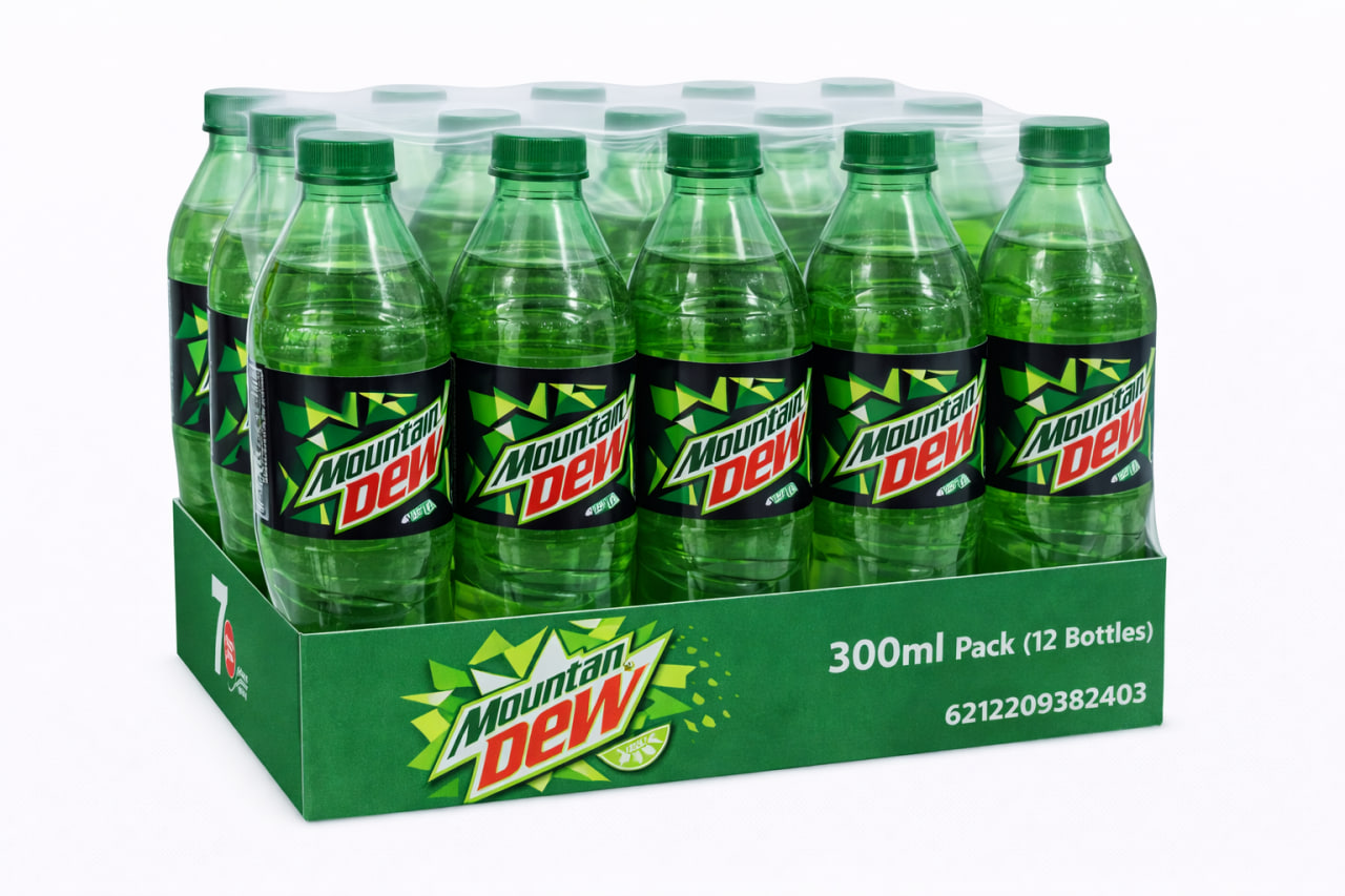 Mountain Dew 300ml Pack (12 Bottles)