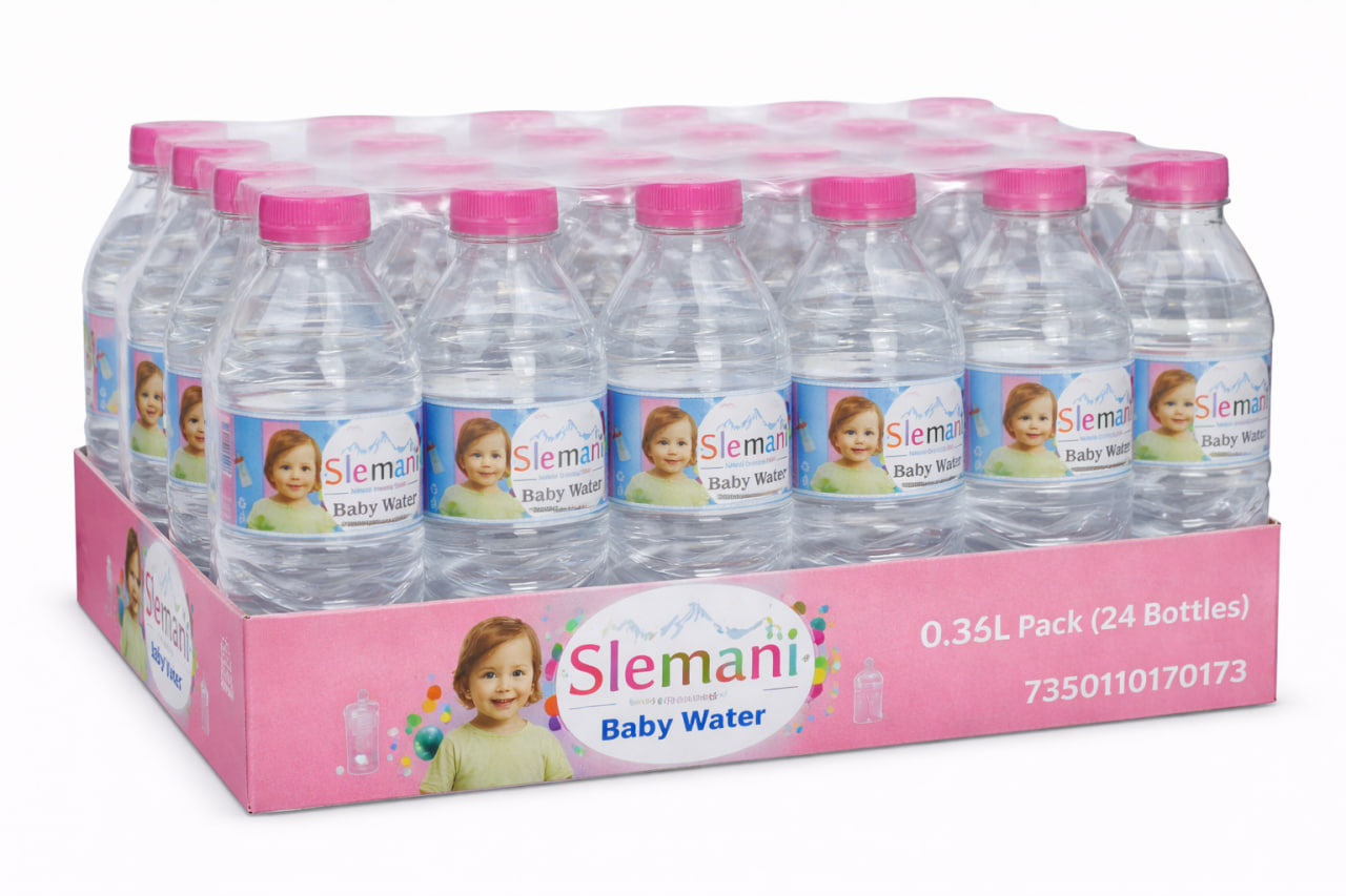 Slemani Baby Water 0.33L Pack (24 Bottles)