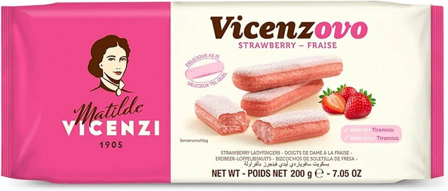 Matilde Vicenzi Vicenzovo Strawberry Ladyfingers