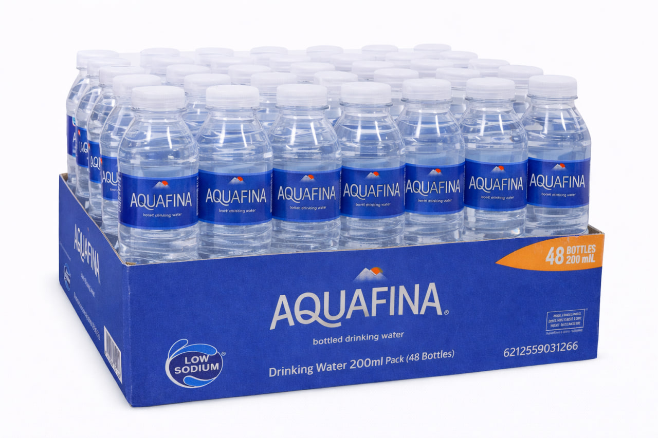 Aquafina Drinking Water 200ml Pack (48 Bottles)
