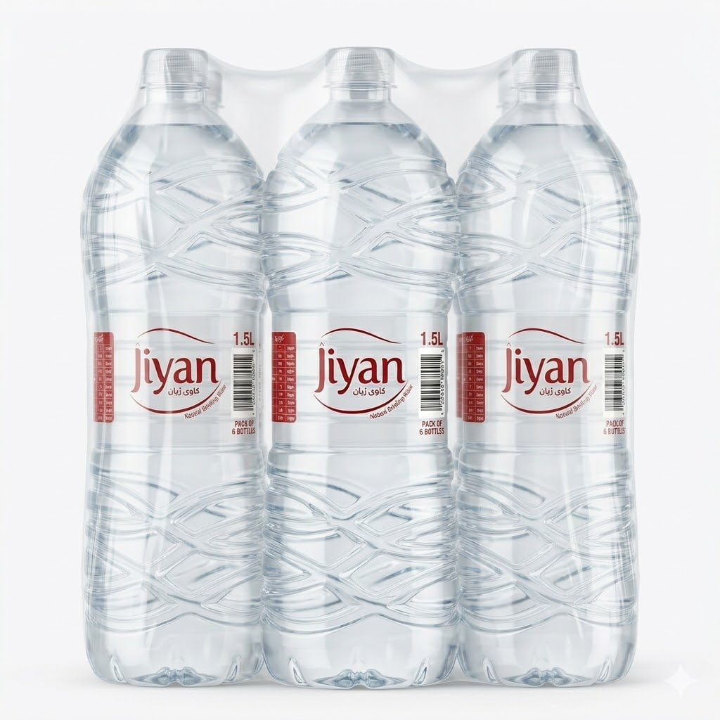 Jiyan Natural Drinking Water 1.5L Pack (6 Bottles)
