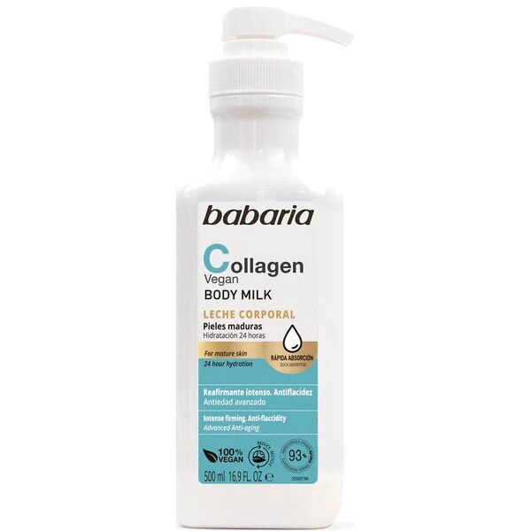 Babaria Collagen Vegan Body Milk.(500ml