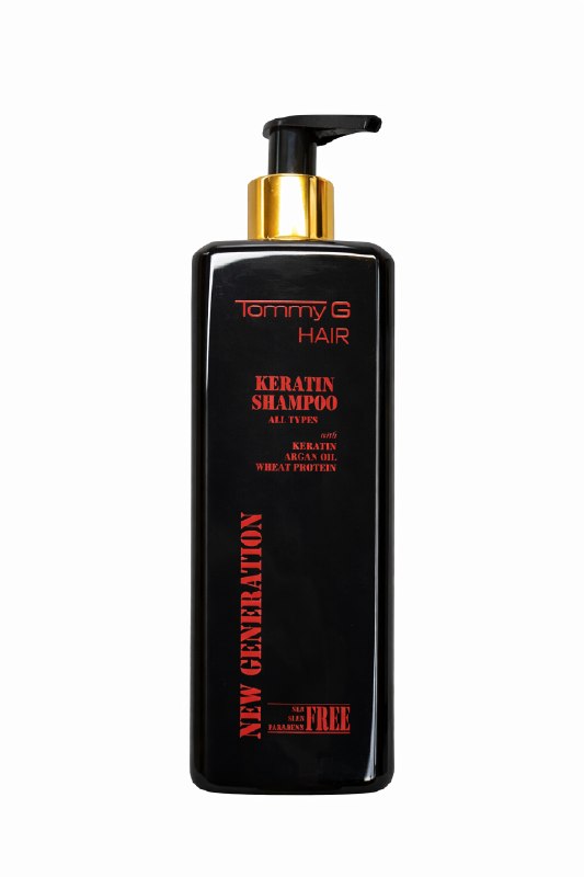 Tommy G Hair Keratin Shampoo  600ml