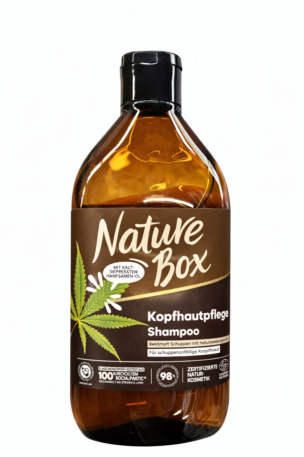 Nature Box Scalp Care Shampoo with Hemp Seed Oil385ml