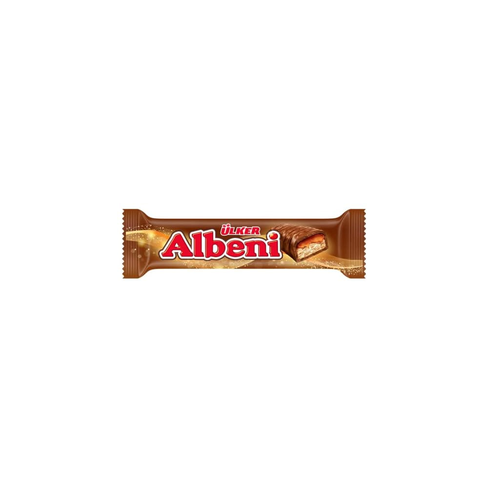 Ülker Albeni Chocolate Coated Biscuit with Caramel