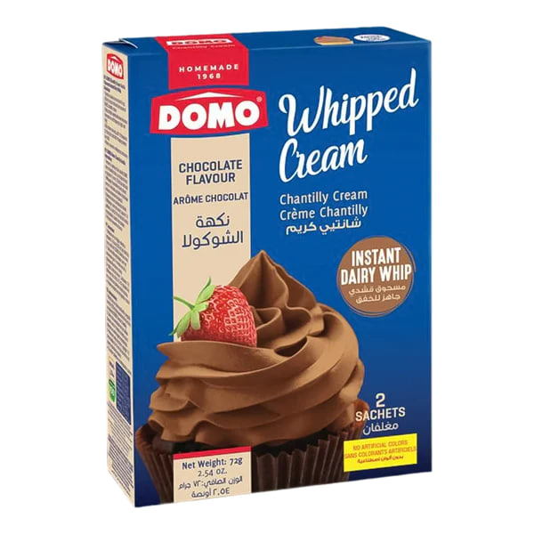 Domo Chocolate Whipped Cream 72g