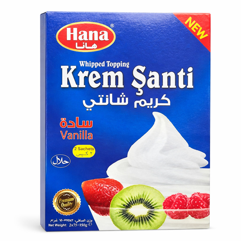 Hana Vanilla Whipped Cream 150g