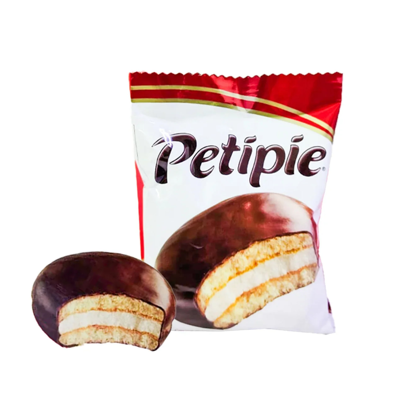 Petipie Cocoa Coated Biscuit with Marshmallow