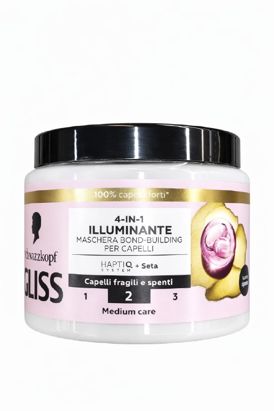 Schwarzkopf Gliss 4-in-1 Brillante Bond-Building Hair MaskVolume: 400ml