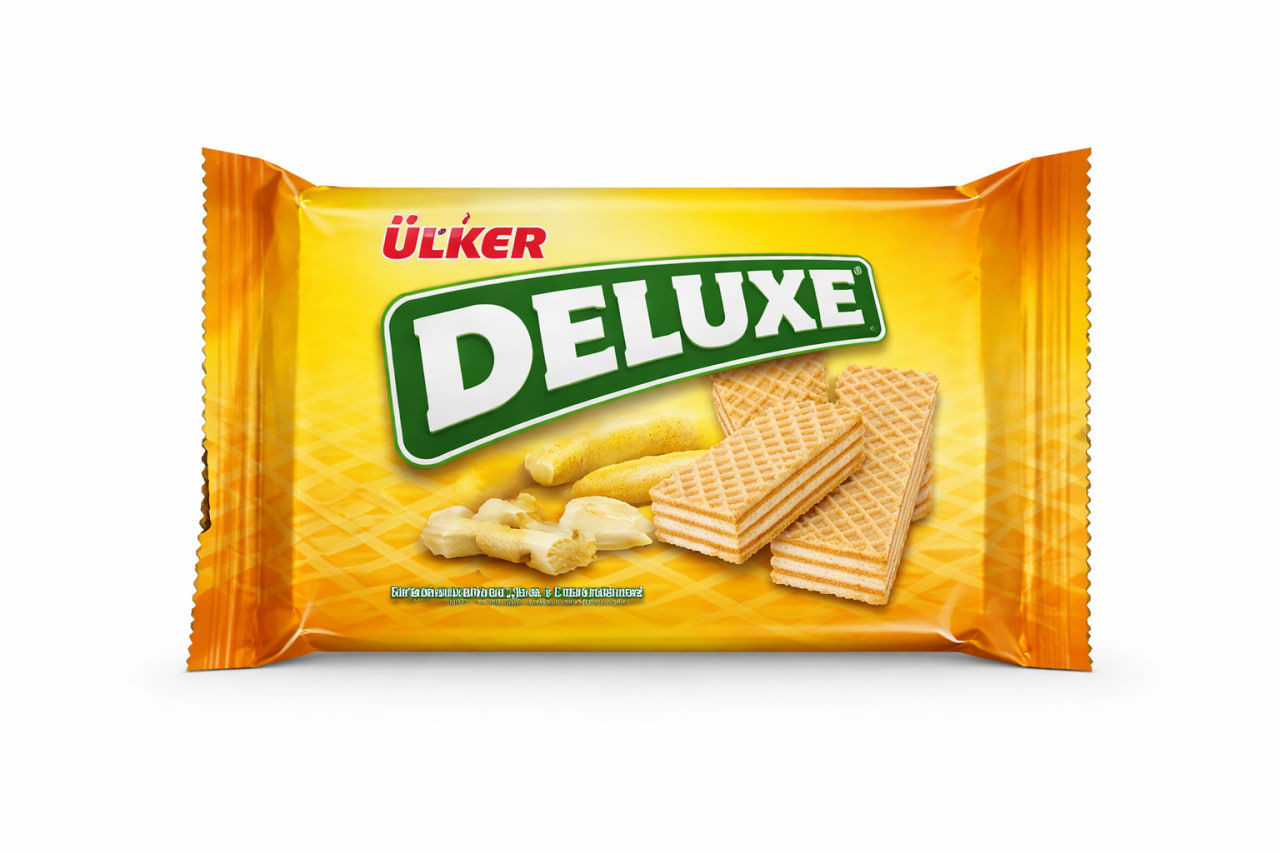 Ülker Deluxe Banana Cream Wafer