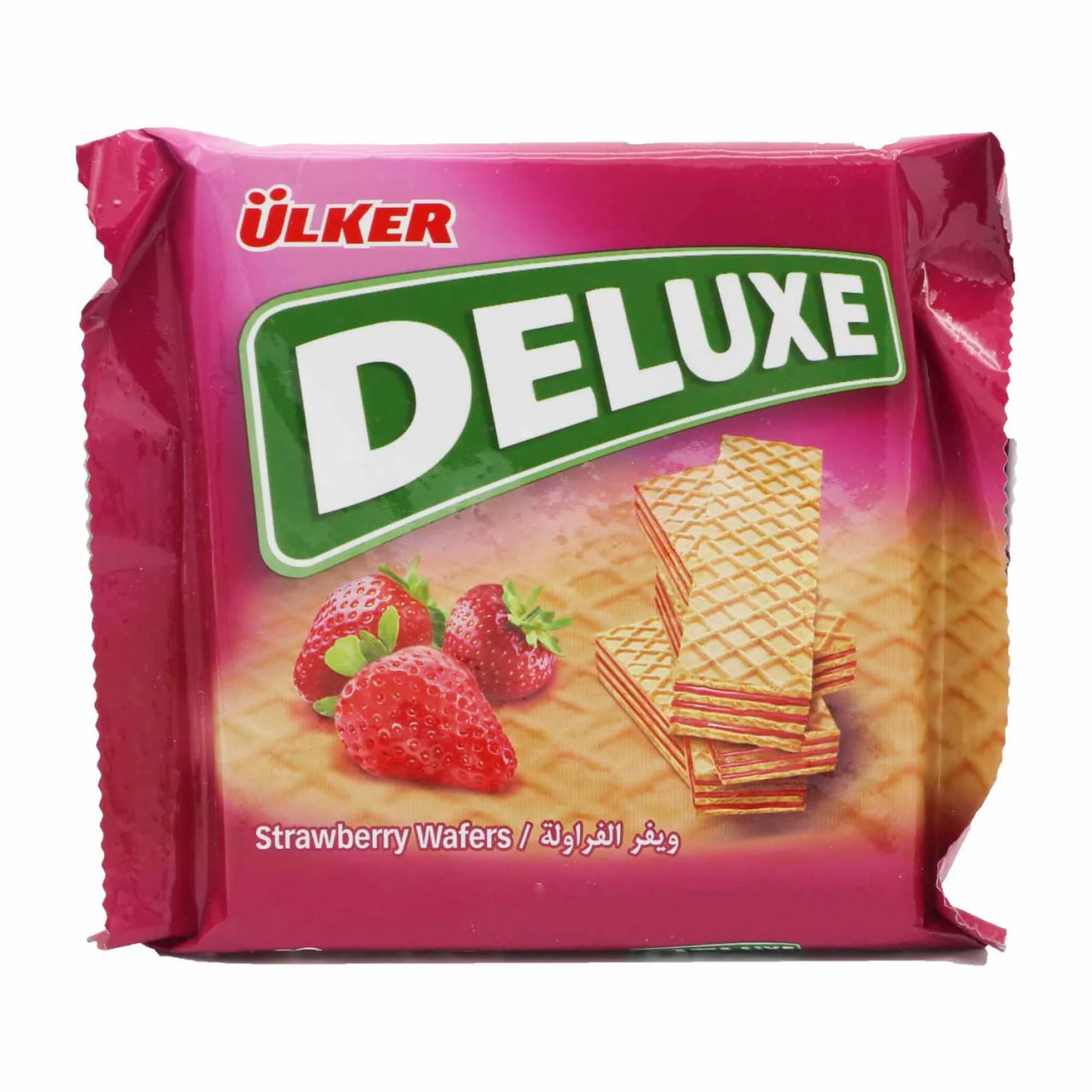 Ülker Deluxe Strawberry Cream Wafer