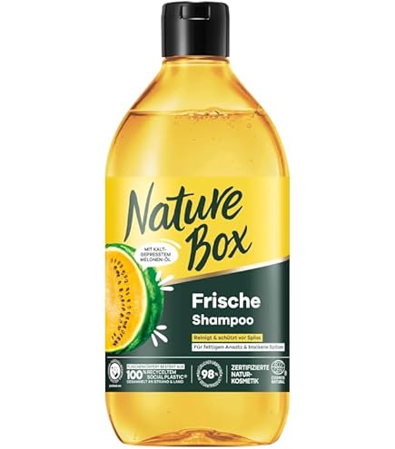 Nature Box Freshness Shampoo with Melon Oil385ml
