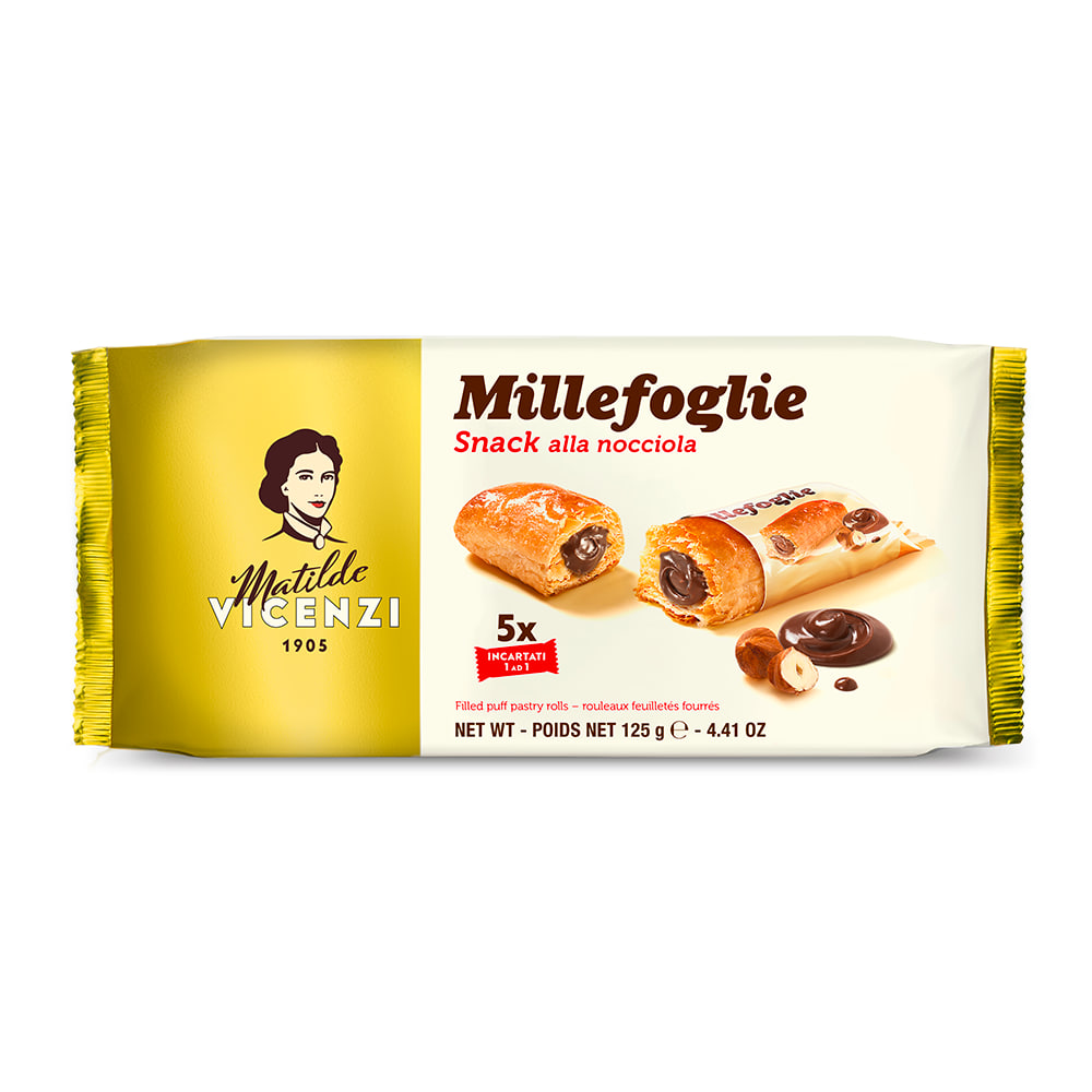 Matilde Vicenzi Millefoglie Hazelnut Snack