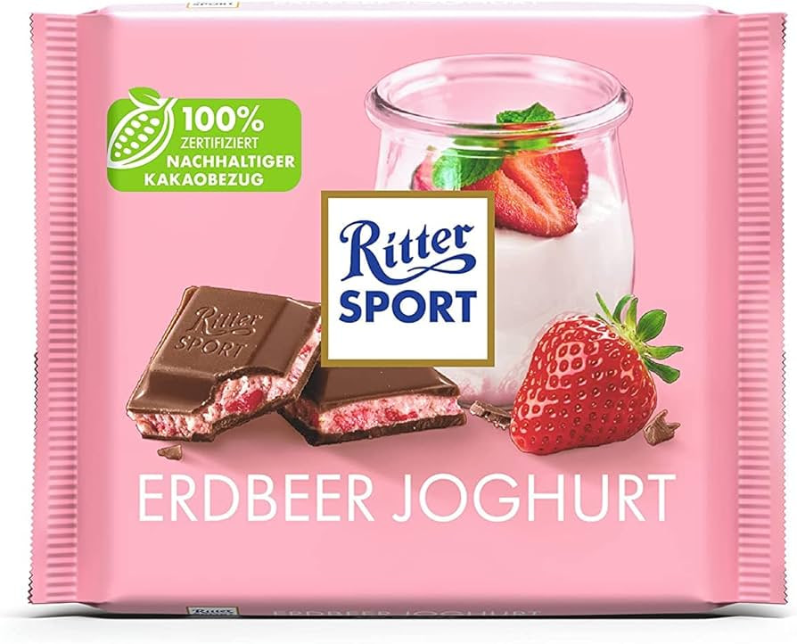 Ritter Sport Strawberry Yogurt