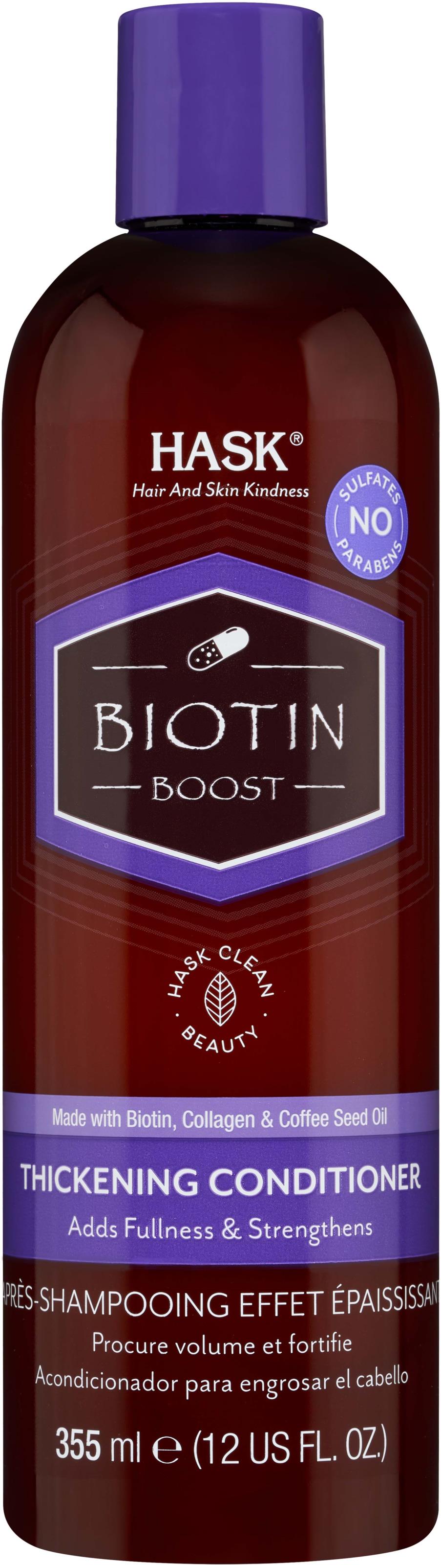 HASK Biotin Boost Thickening Conditioner 355ml