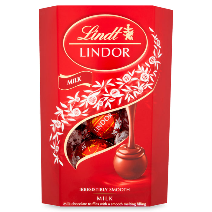 Lindt Lindor Milk Chocolate Truffles