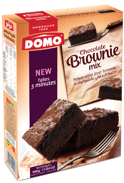 Domo Chocolate Brownie Mix 500g