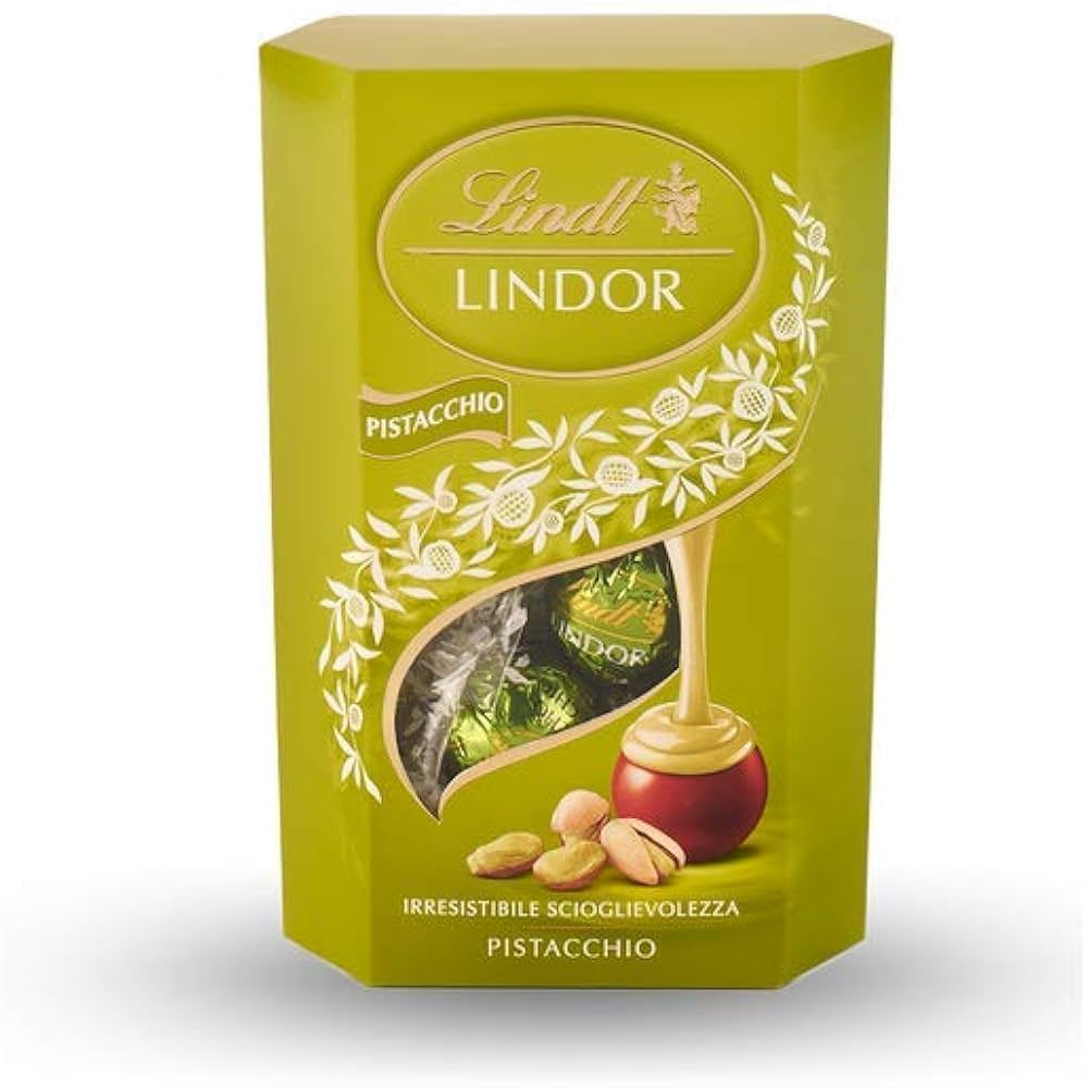 Lindt Lindor Pistachio Chocolate Truffles