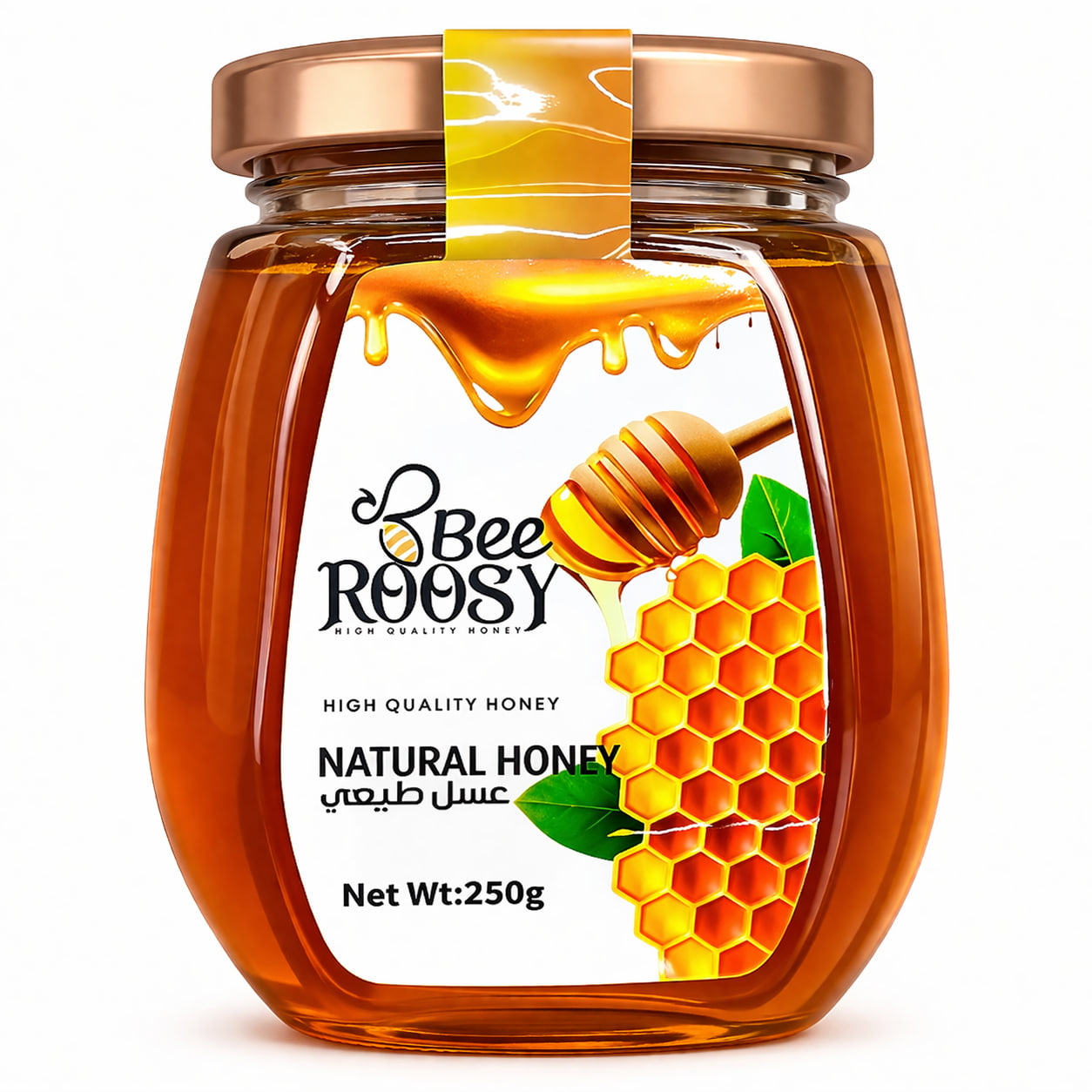 Bee Roosy Natural Honey 250g
