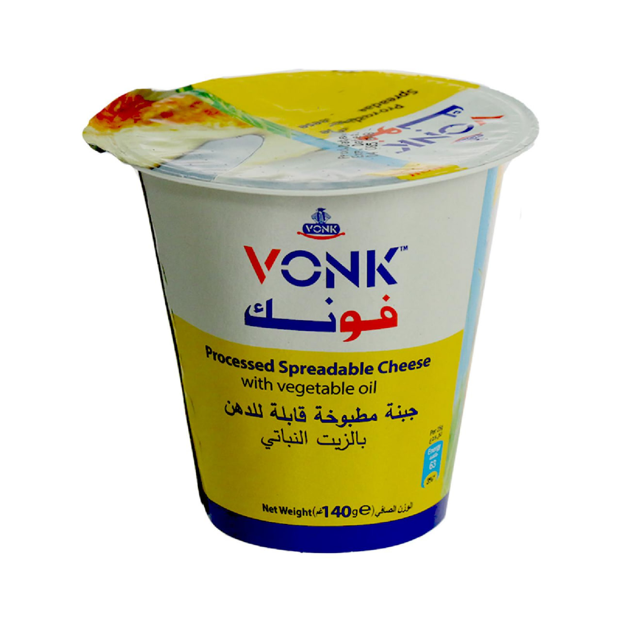 Vonk Spreadable Processed Cheese 140g