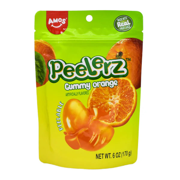 Amos Peelerz Gummy Orange