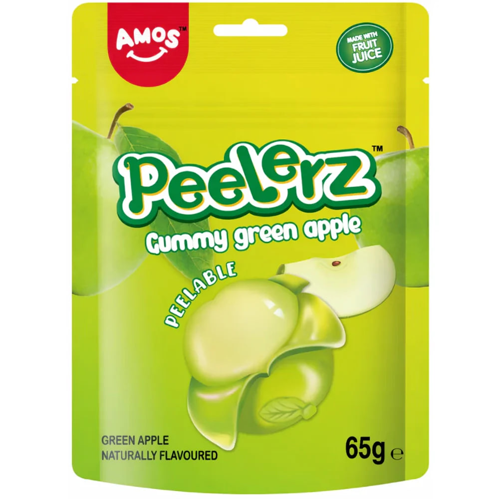 Amos Peelerz Gummy Green Apple