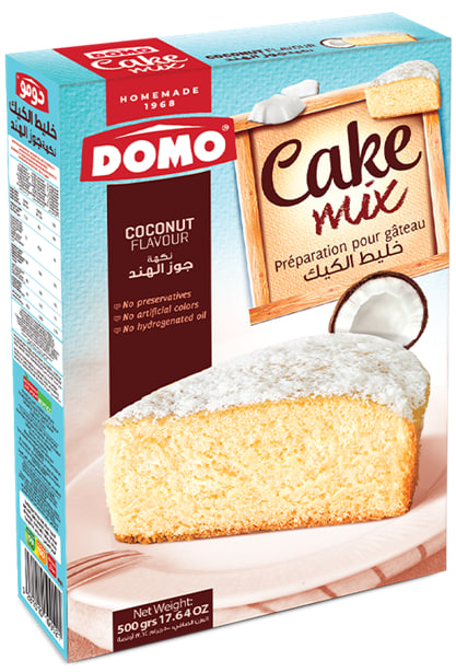 Domo Coconut Cake Mix 500g